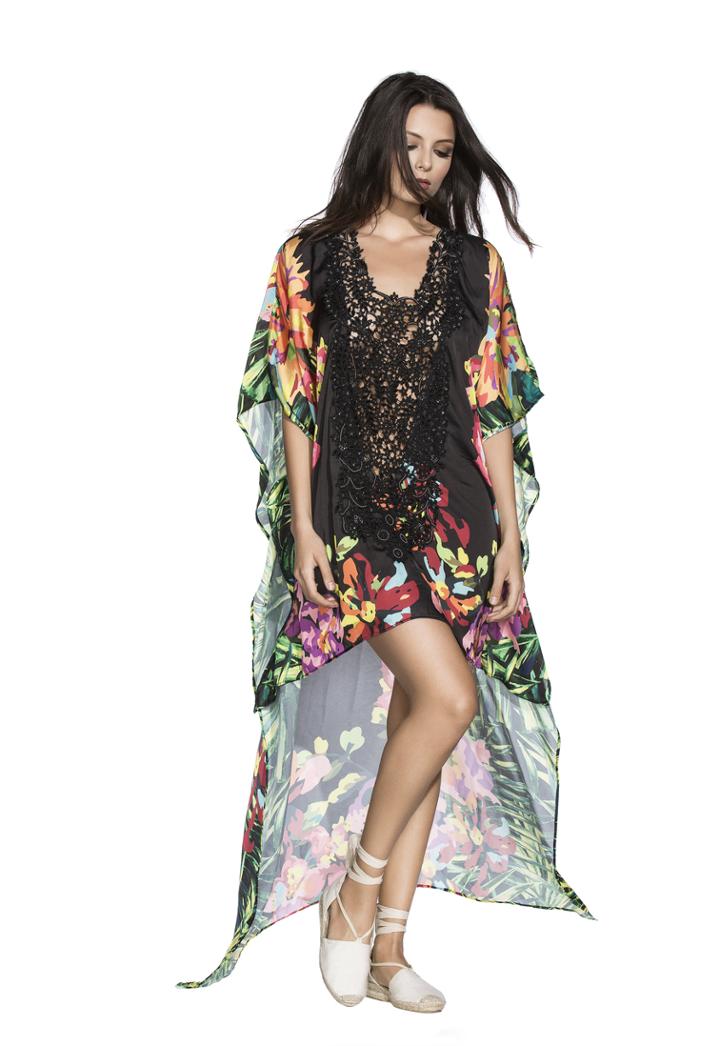 2017 Agua Bendita - Bendito Iris Tunic Af40127-1