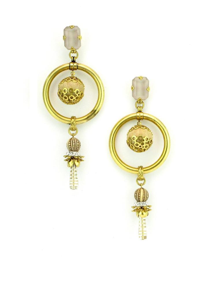 Elizabeth Cole Jewelry - Eddie Earrings