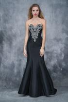 Nina Canacci - 2135 Bejeweled Sweetheart Mermaid Dress