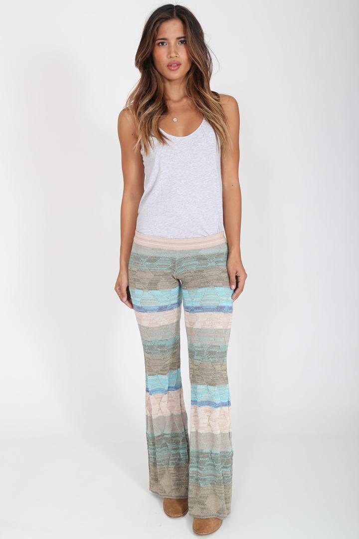 Goddis - Franco Knit Pant In Morning Side