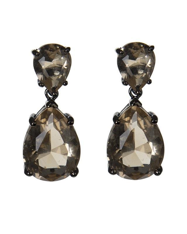 Cz By Kenneth Jay Lane - Champagne Double Drop Earrings