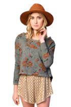 Saltwater Luxe - Wildest Dream Pullover Floral