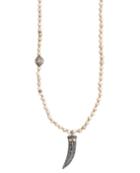 Heather Gardner - Conch Shell Diamond Necklace: One Of A Kind!!