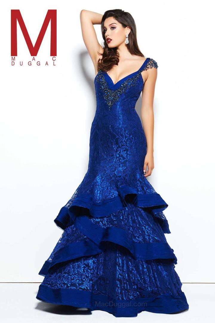 Mac Duggal - 80483 R Midnight Blue