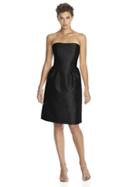 Alfred Sung - D614 Bridesmaid Dress In Black