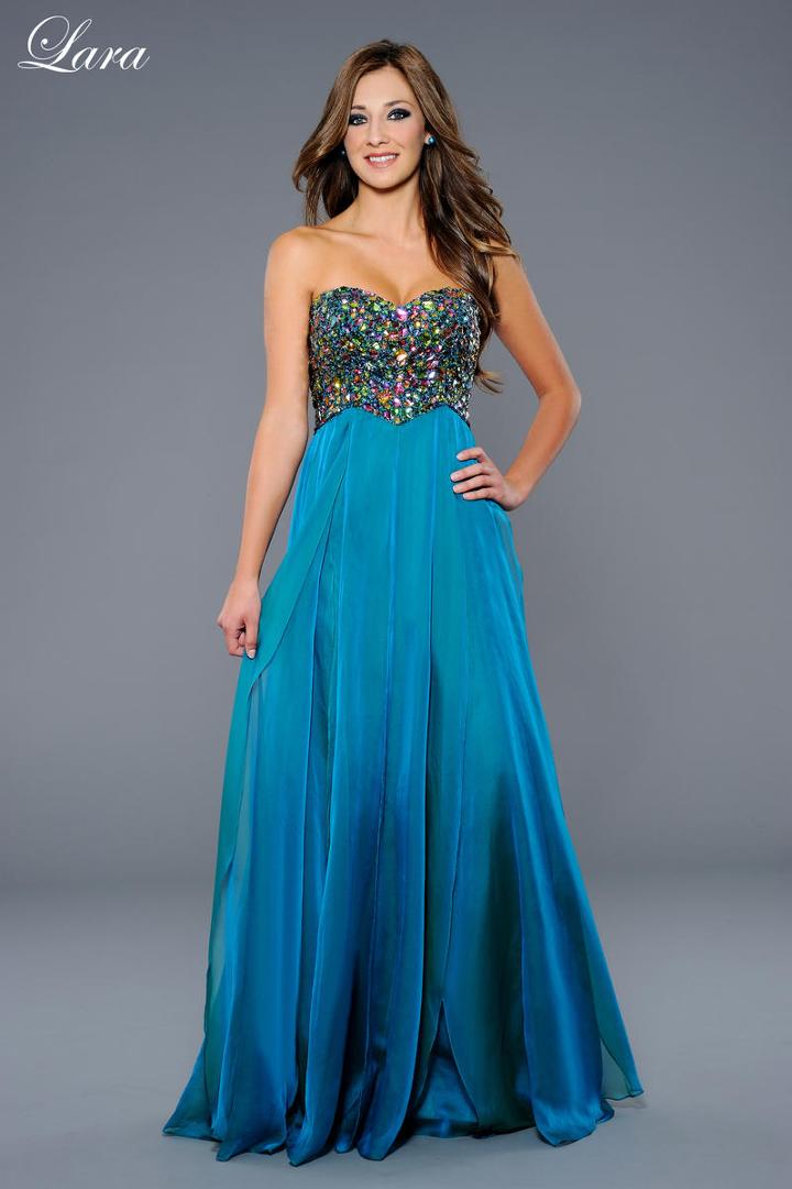 Lara Dresses - 21914 Dress In Peacock