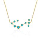 Logan Hollowell - Scorpio Turquoise Constellation Necklace