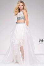 Jovani - Two Piece Beaded Bodice Prom Dress Jvn48706