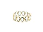 Tresor Collection - Sky Blue Topaz Stackable Ring Band In 18k Yellow Gold