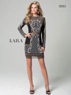 Lara Dresses - 32921 Dress In Black Gold