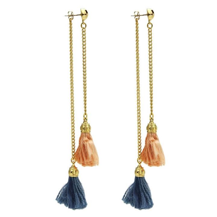 Ben-amun - Venetian Breeze Tassel Drop Earrings