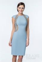 Terani Evening - Beaded Jewel Neck Cocktail Dress 1521c0210b