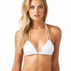 Montce Swim - White Euro Bikini Top