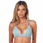 Montce Swim - Aqua Marine Crochet Braided T-top