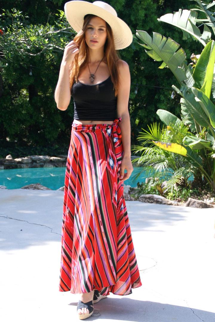 Wrap Skirt In San Miguel