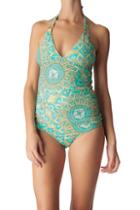 Helen Jon - Halter Tankini - Jamie Sea
