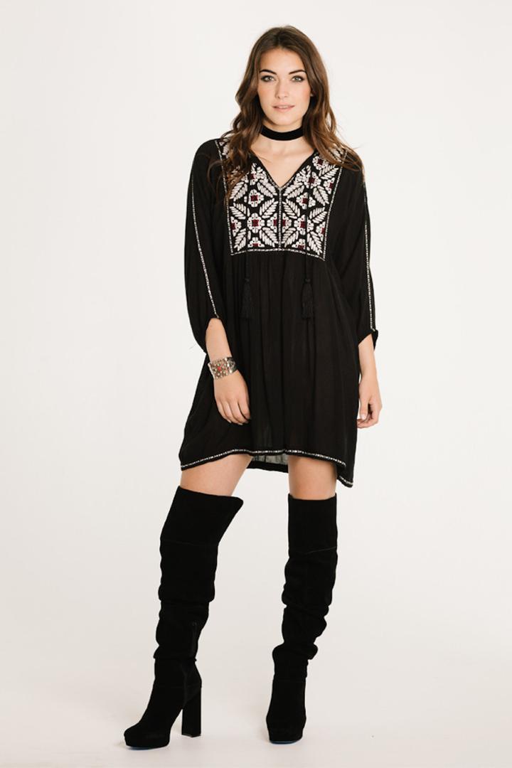 Raga - Rosanna Dress In Black