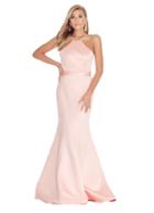 Ashley Lauren - 1288 Halter Top Satin Prom Dress
