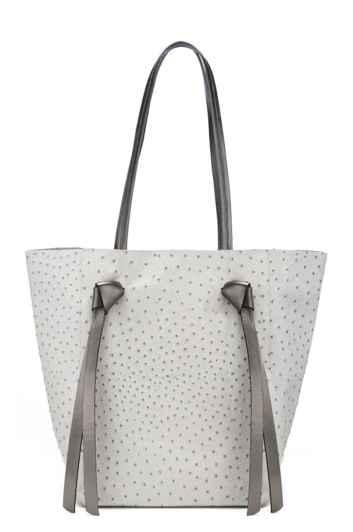 August Handbags - The Fringe Marais - Ice Ostrich