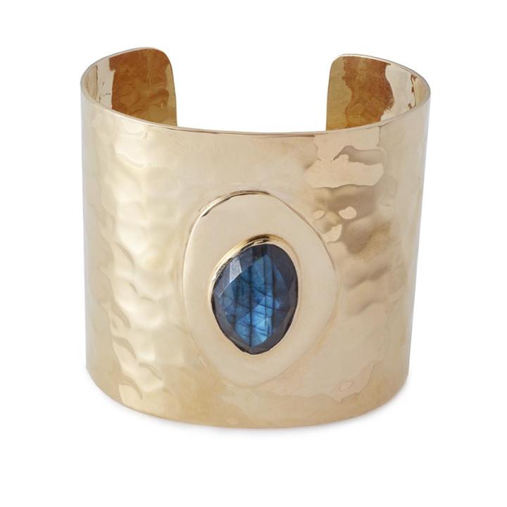 Margaret Elizabeth - Madras Cuff Moonstone