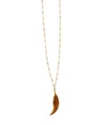 Heather Gardner - Single Chain Feather Boho Necklace