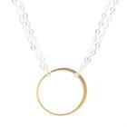 Ashley Schenkein Jewelry - Paris Delicate Circle Necklace