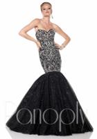 Panoply - Embellished Strapless Sweetheart Mermaid Dress 44302