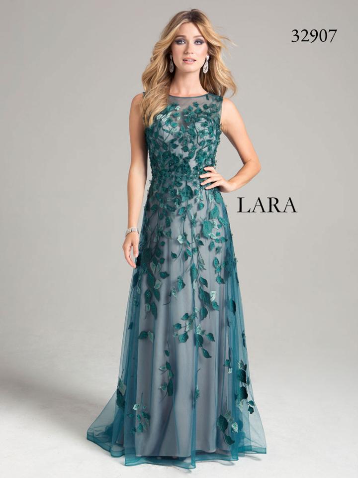 Lara Dresses - 32907 Dress In Green/nude