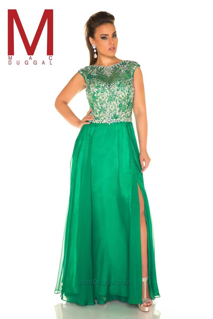 Mac Duggal - 11102 F Emerald Green