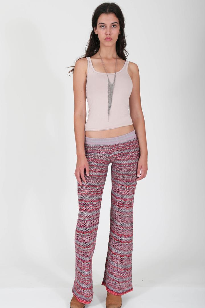 Goddis - Lexi Knit Pant In Sunfish