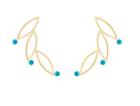 Bonheur Jewelry - Angelina Gold Earrings