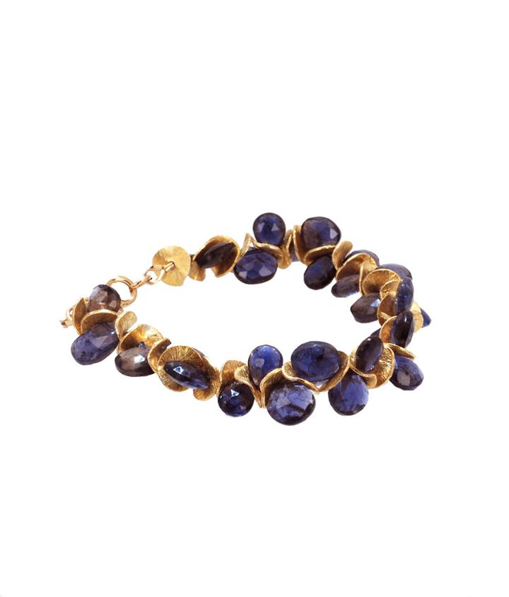 Lori Kaplan Jewelry - Lolite Vermeil Signature Bracelet