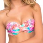 Luli Fama - Libertad Tornasol Underwire Push-up Bandeau In Multicolor (l454083)