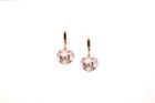 Tresor Collection - Rose Quartz Sphere Ball Earrings In 18k Rose Gold