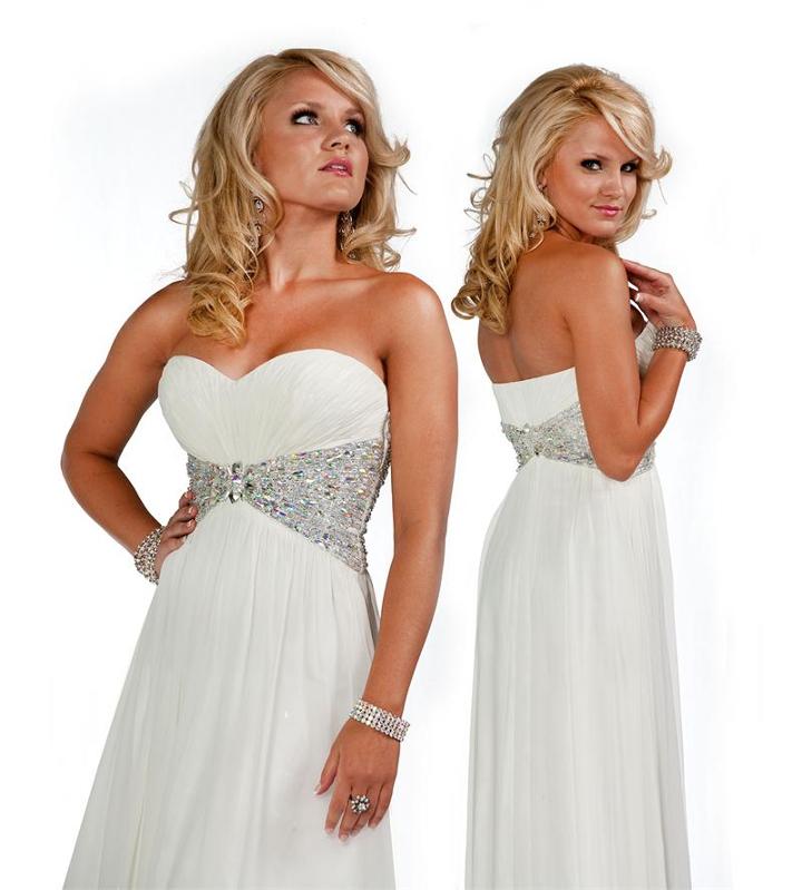 Jasz Couture - Np724 Dress In White