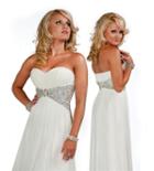 Jasz Couture - Np724 Dress In White