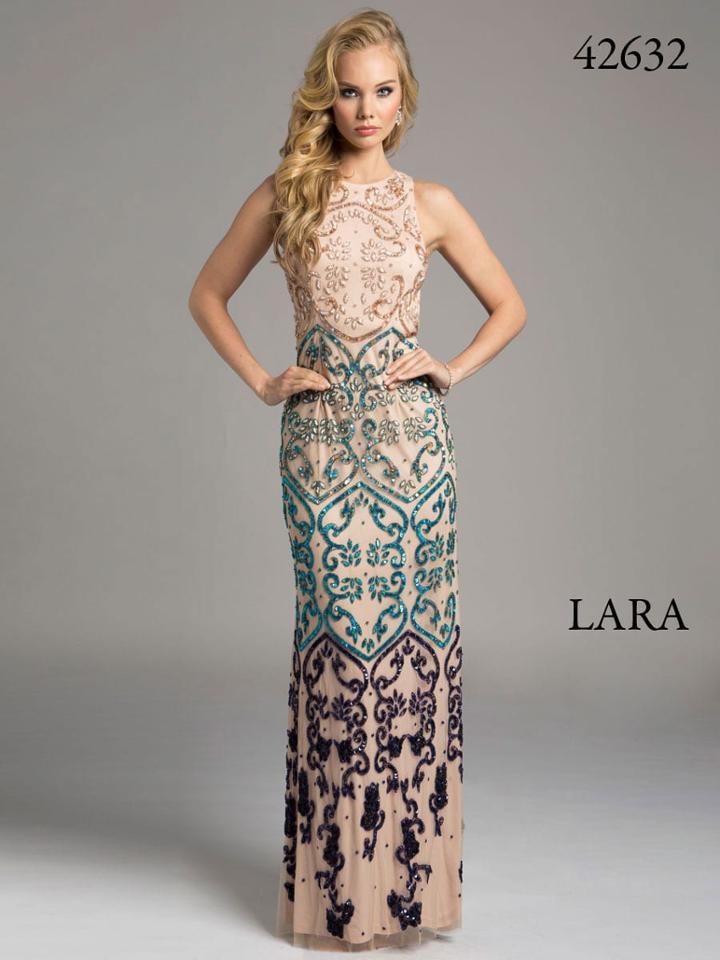 Lara Dresses - Exquisite Multi-colored Jewel Dress 42632