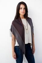 Goddis - Rain Knit Wide Scarf In Indonesia