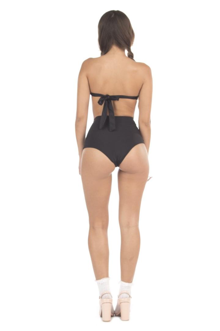 Lolli Swimwear - See You Bottom In Black
