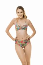 2018 Estivo Swimwear - Structured Bandeau With Moulded Cups, Drapped Effect & Remocable Straps 2054/ish/05