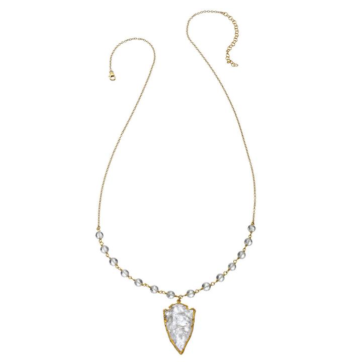 Heather Hawkins - Pharoah Necklace - Arrowhead - Multiple Colors