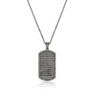 Mabel Chong - Pave Puppy Tag Necklace-wholesale