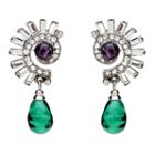 Ben-amun - Velvet Glamour Deco Crystal Post Earrings
