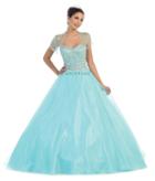 Gorgeous Sequined Strapless Sweetheart Ball Gown