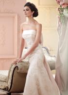 Martin Thornburg For Mon Cheri - 215264 Strapless Bow Fitted Wedding Gown