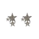 Teri Jon - Brooklyn Star Diamond Earring Studs
