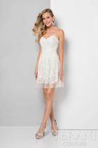 Terani Prom - Charming Embroidered Strapless Sweetheart Short Dress 1711p2126