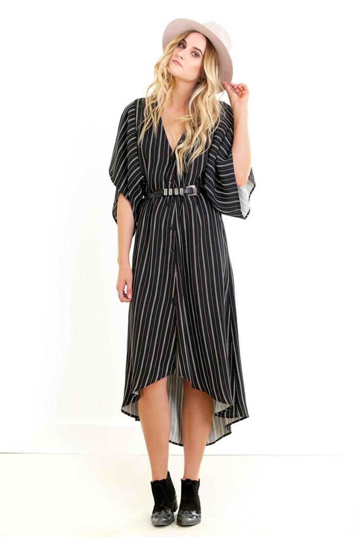 Saltwater Luxe - Festival Kimono Stripe