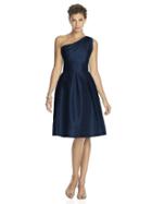 Alfred Sung - D458 Bridesmaid Dress In Midnight