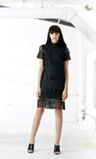 Again Collection - Lexington Lace Dress In Black